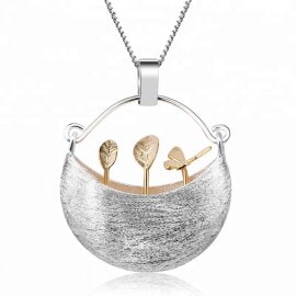 My Little Garden silver pendant_01